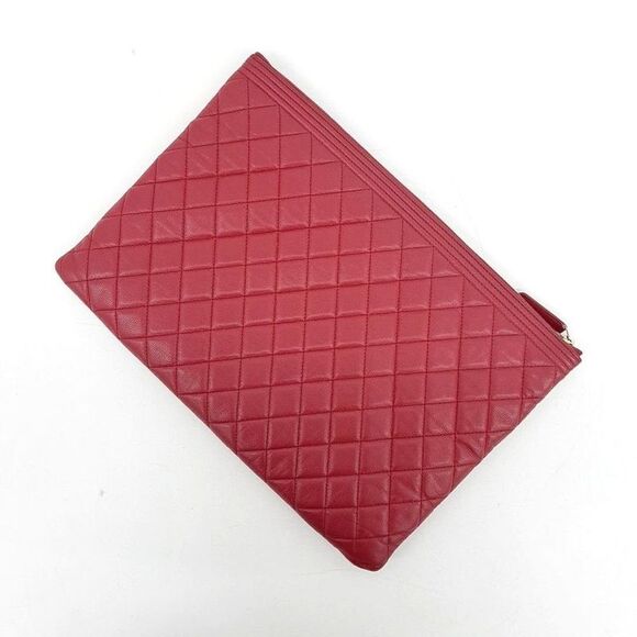 Chanel Caviar Clutch Large - Picture 3 of 5